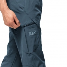 Jack Wolfskin Softshell Trousers Chilly Track XT with Thermal Lining Orion Blue Men